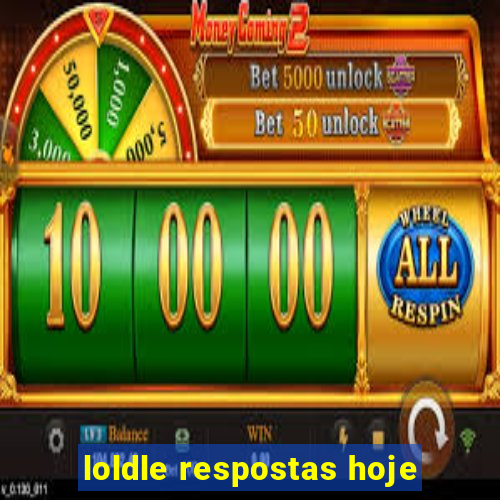 loldle respostas hoje